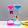 Dual-Color Oil Drop Hourglass - Dynamic Desk Ornament & Student Gift