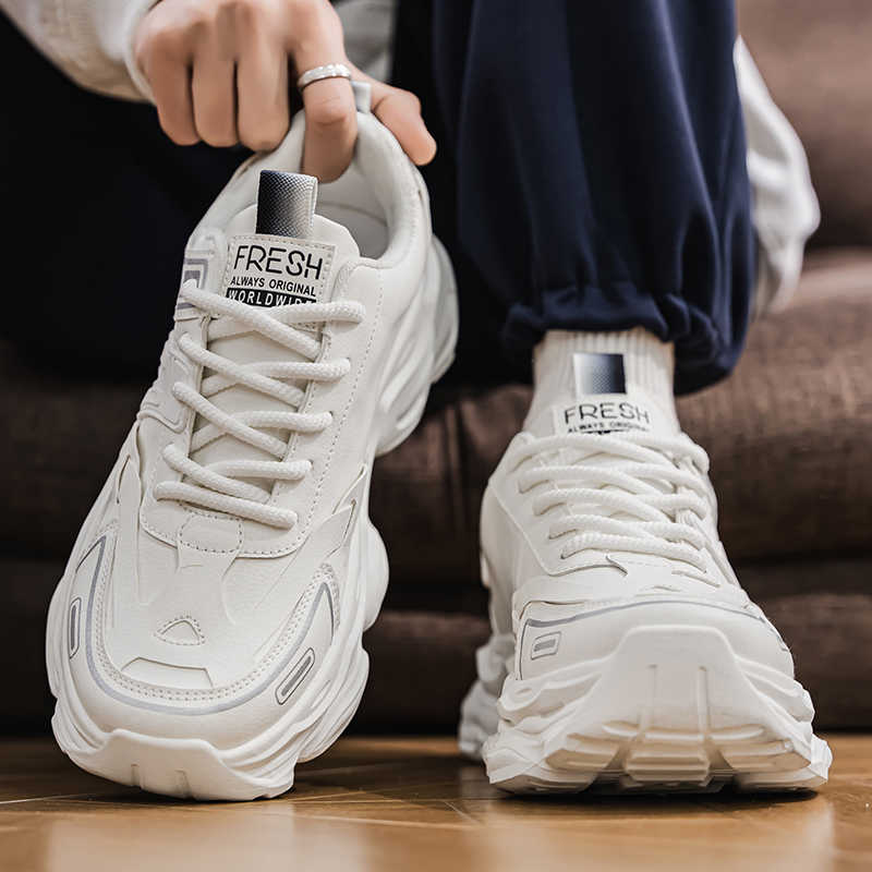 Fashion Platformed Tennis Sole Red Sneakers For Men Basketball Plus Sizes Men's Sports Shoes Sneakers New Fast Pro Life Original