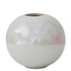 Iridescent Ceramic Ball Vase