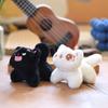 Cute Cute Kitten Pendant Plush Toy Doll Kitten Bag Hanging Keychain Doll Doll