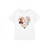 Frozen Childrens/Kids Sisters Connected By Love Elsa Anna Valentine`s Day T-Shirt