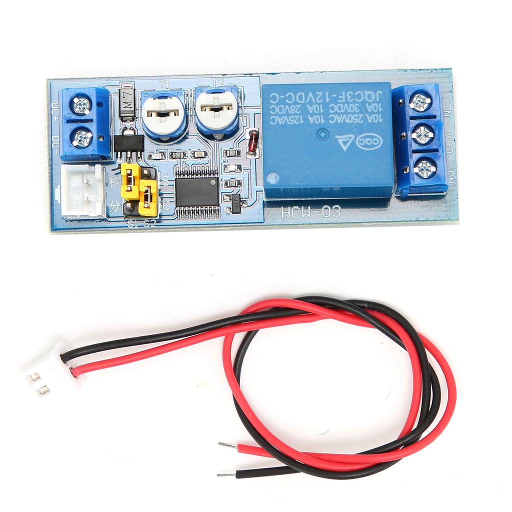 Delayed Circuit Module Resin Multifunction Infinite Loop Delay Double Adjustable HCW?03 DC12V