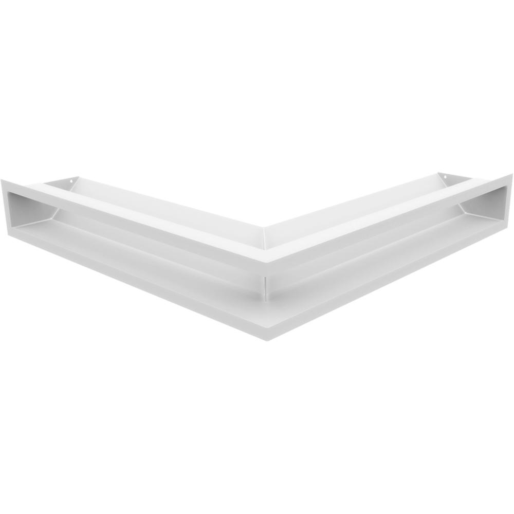 Vent Cover LUFT Corner 56x56x9 White Slim