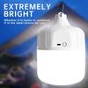 LED Lamp Bulbs Outdoor USB Rechargeable High Brightness Emergency Light Hook Up Camping Fishing Portable Lantern Night Lights