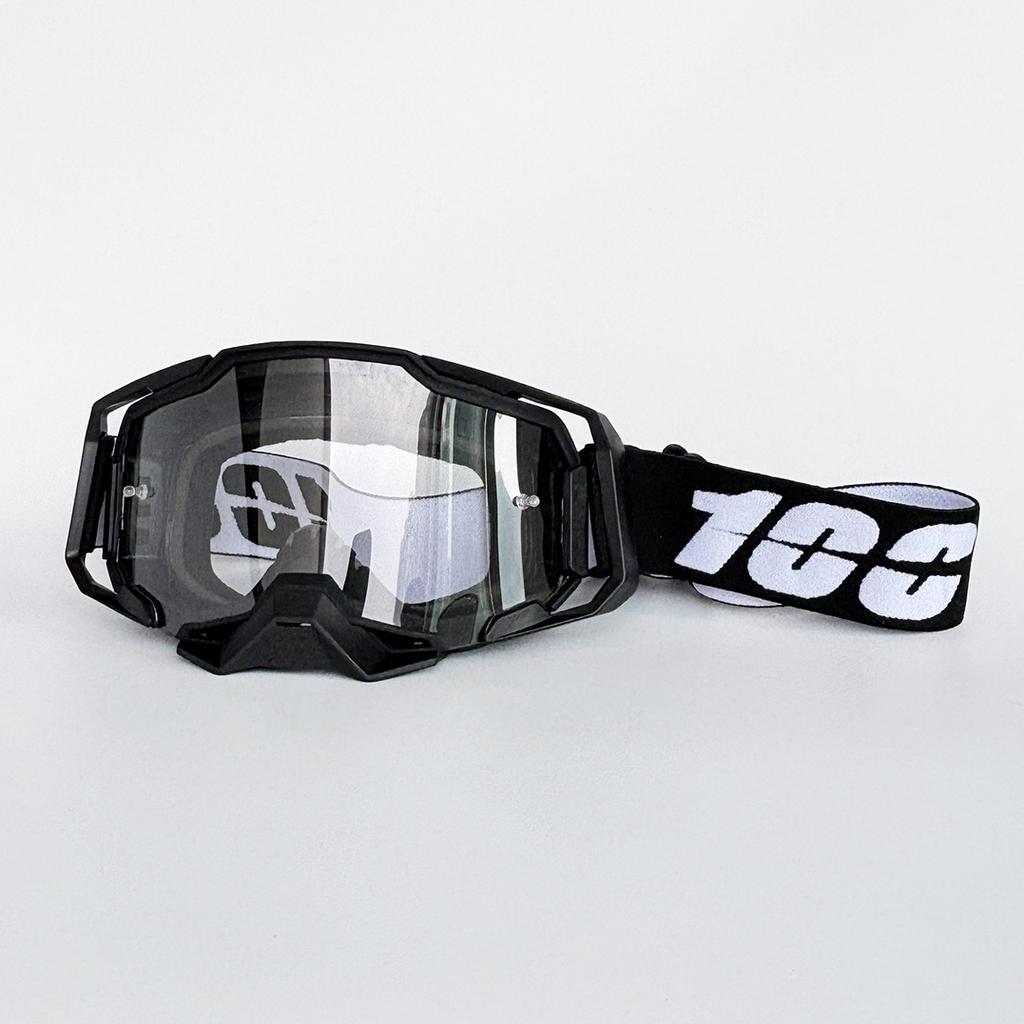 100 Motorcycle Goggles Glasses Men Women Eye Protect Off-road Cycling Safety Anti Dust Glasses Protection Moto Dust-proof