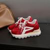 Thick-soled Inner Height Increase for Women's Autumn New Breathable Casual Versatile Muffin Sole Sneakers for Women