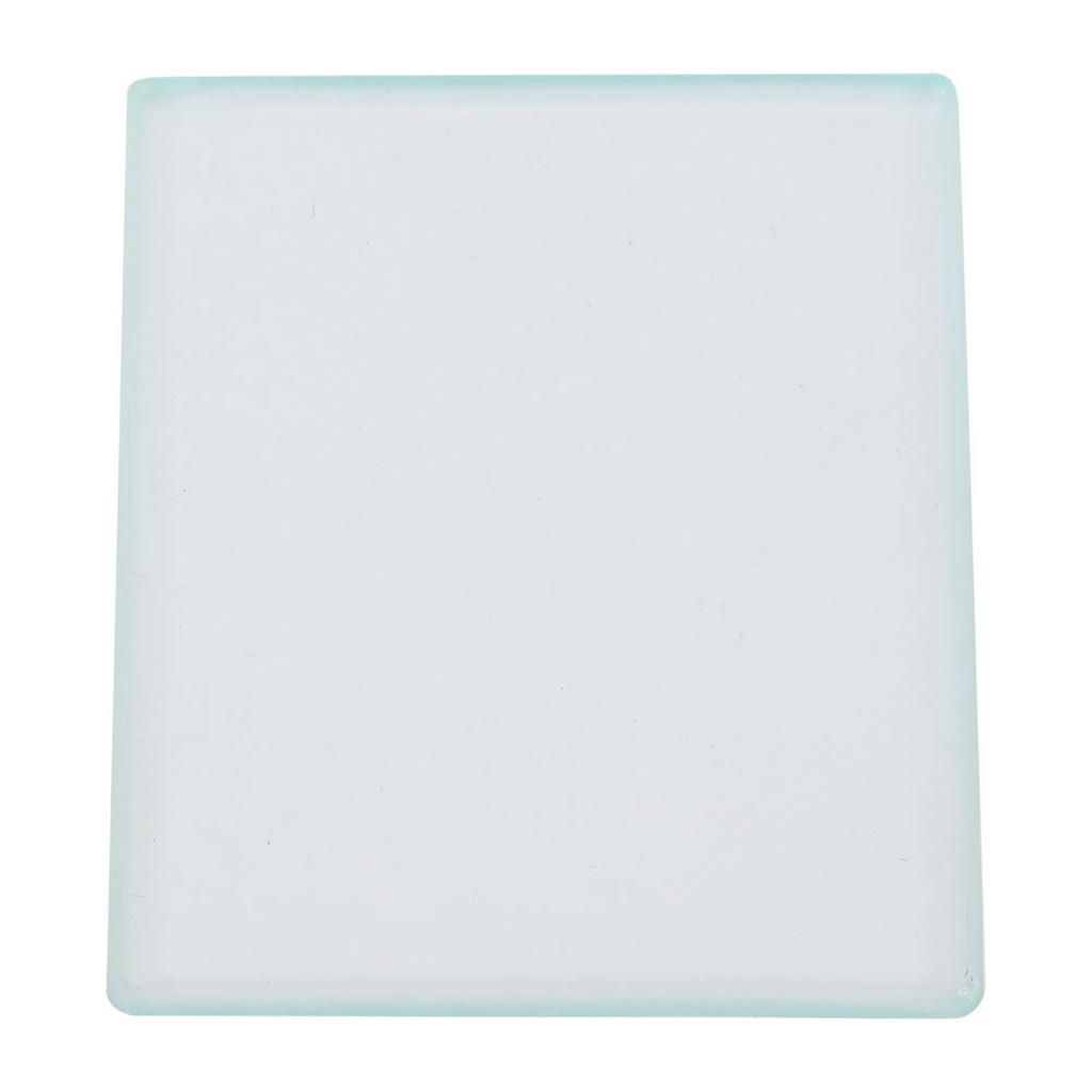 Leather Polishing Tempered Glass Burnisher Slicker Leather Craft Tools 130 X 100 X 8mm