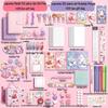 Hand Account Book Set: Cute Loose-Leaf Notebook for Girls & Children