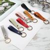 1Pcs PU Leather Car Keyring Casual Leather Strap Key Holder Lanyard Key Chain Waist Wallet KeyChains