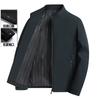 New Spring and Autumn Middle and Old Men's Jacket Stand-Up Neck Jacket-0-Year-Old Dad Loose Top Cadre Pack