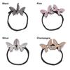 Crystal Handmade Butterfly Hair Clip Elegant Bud Hairpin Butterfly Shape Hairpins Bun Maker