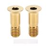 2pcs Bike Rear Derailleur Wheel Screws Pulley Guide Wheel Fixed Bolts Mountain Road Bike