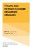 Книга Theory and Method In Higher Education Research