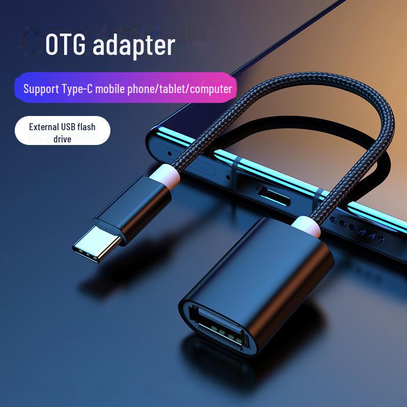 Type-C OTG Data Cable & Adapter for LeTV: Connects Mouse, Keyboard, U Disk, USB & Mobile Devices
