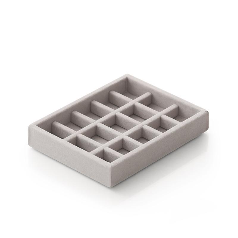 Jewelry Organizer Dresser Drawer Inside Compartment Velvet Fabric Necklace Earrings Rings Jewelry Jewelry Tray