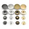 10sets/lot High Quality Metal Brass Press Studs Sewing Button Snap Fasteners Sewing Leather Craft Clothes Bags