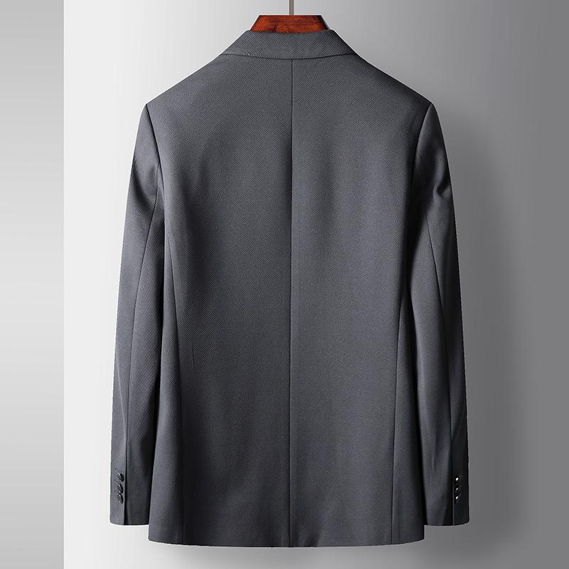 Autumn and Winter Light Luxury Business Single West Middle-aged and Young People Solid Color Single-breasted Trendy Suit Jacket