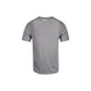 Nike Striped Logo Print Quick-Dry Running Crew Neck T-Shirt Men Tops Gray 892814-036