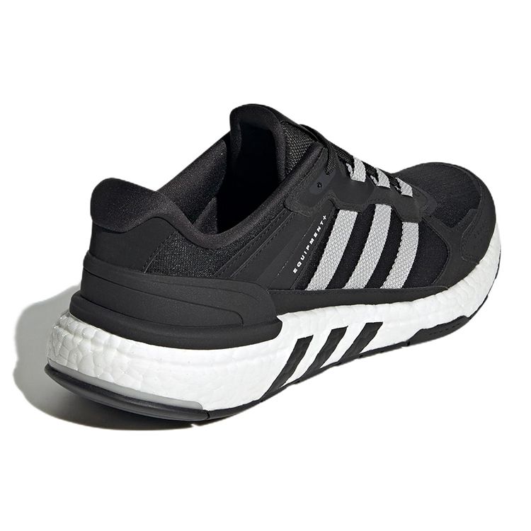 Adidas Equipment Comfortable Fabric Slip-Resistant Durable Breathable Low-Top Casual Running Shoes Unisex Sneakers Black White HR2035