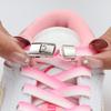 Press Lock Shoelaces Without Ties New Gradient Flat Elastic Laces Sneakers Kids Adult No Tie Shoe Laces for Shoes Accessories