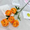 Flower Artificial Peony Wedding Hotel Restaurant Decoration Desktop Ornament