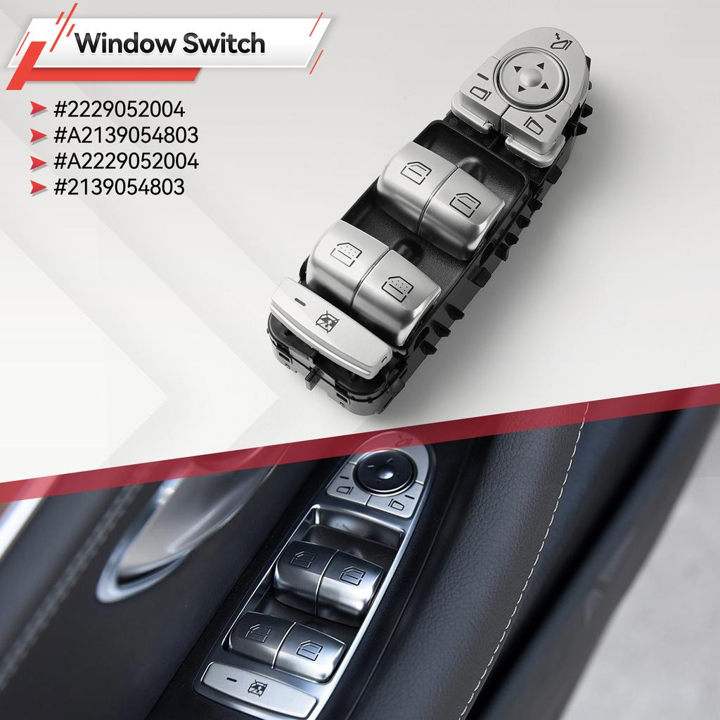 Electric Power Master Window Control Switch For Mercedes Benz E S Class W222 W213 2229052004 A2139054803 A2229052004 2139054803