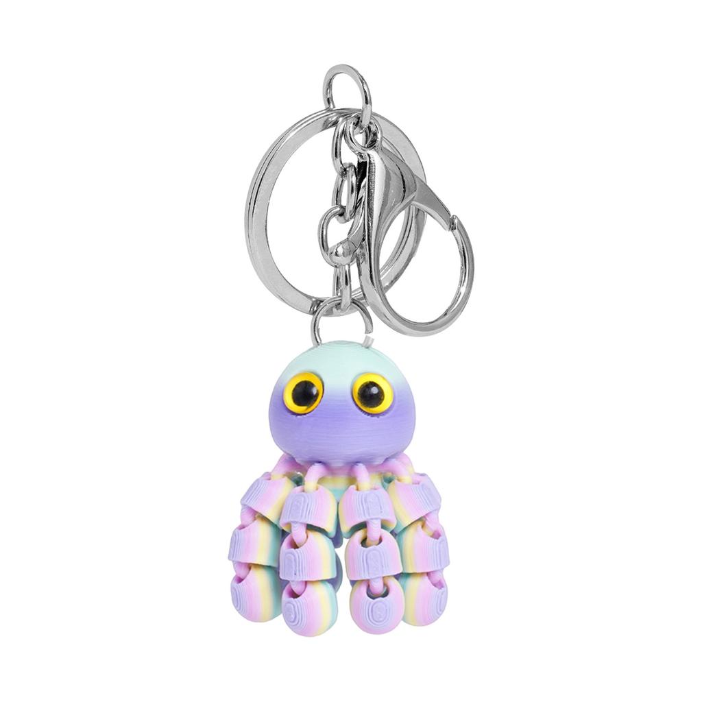 3D Printed Cute Three-dimensional Keychain Schoolbag Small Pendant Gift Small Ornament