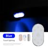 High Brightness LED Touch Light USB Charging Car Interior Lighting Magic Sticker Ambient Lamp With Strobe Mode For Multi-color