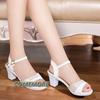 Women Cute Light Comfortable Peep Toe Elegant High Heels Lady Casual Platform Women's Sandals Summer 2024 Fashion Wedding Shoes