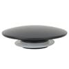 Matte Black Basin Waste Pop-Up Bathroom Sink Push Button Click Clack Plug 66mm