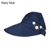 Vacation Wide Brim Foldable Anti-UV Visor Caps Sun Hat Beach Cap Casual Hats