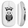 Wireless Mouse - The Mime Artist - White - WiFi USB Key - Compatible Mac and PC