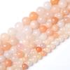 Pink Aventurine Stone Natural Round Beads 15"Strand Smooth Loose Spacer Beads 4/6/8/10/12mm for Jewelry Making DIY Bracelets Accessories