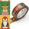 Decorative Adhesive Tape - MASKING TAPE - MT Allure De Noel - 1.5cm X 7m - For Children - Mixed