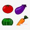 Fruit Squash Computer Icons Iron On Heat Transfer Printing Vinyl Patches Sticker for Clothes DIY Appliques Washable Patches