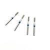 10pcs/Box Dental High Speed Bur Drill Diamond Polishing Tooth Polisher for Dentla Laboratory SR-42