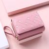 Women Kawaii Cute Wallet Lady Wallet Pink Purse Small Leather Wallet Coin Purse