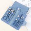 7-Piece Manicure Tool Set with Foldable Pouch - Personalized Nail Clipper Set, Ideal Promotional Gift