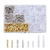 Giboshi Crimp Terminals, 360 Piece Set, Insulated Sleeve with Cover, 6 Types of Gold