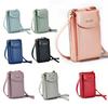 Women Mobile Phone Bag PU Leather Crossbody Mini Purse Wallet Shoulder Pouch Zipper Handbag