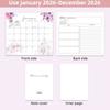 2026 Desk Calendar Small Standing Flip Desktop Calendar Jan. 2026 - Dec. 2026 12 Months Calender with Sticky Note And Memo Pages for Home School