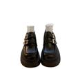 Small Loafers Leather Shoes 2025 Spring New Retro Platform Heightening Fashion British Mary Single Shoes Versatile