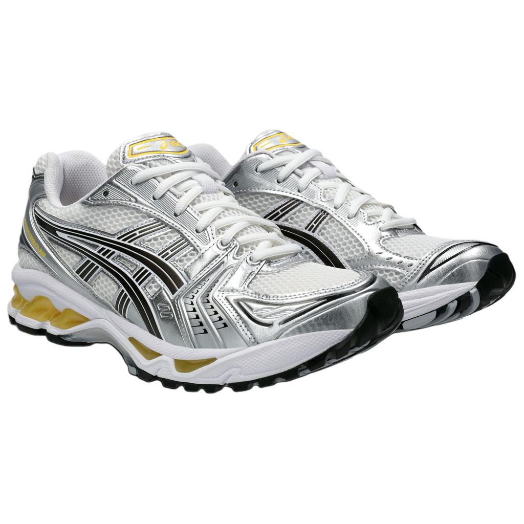 Asics Gel Kayano 14 White Tai-Chi Yellow Unisex Sneakers 1203A537-101