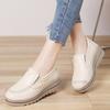Fashion Women Platform Loafers Ladies Elegant Genuine Leather Moccasins Shoes Woman Autumn Slip On Shoes Casual Women's Shoes