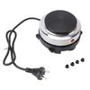 Small Electric Hot Plate 500W Stainless Steel 6 Speed Temperature Adjustable Electric Tea Pot