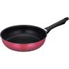 Durable Series Frying Pan 24cm For Gas Fire Only Wine Red KFG-024 WNR