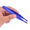 10pcs Disposable Medical First Aid Tweezer Small Plastic Tweezers Blue X