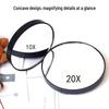 Portable 20x/30x Magnifying Mirror for Blackhead and Pimple Removal with Suction Cup