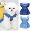 Soft Dog Skirt Beautiful Pullover Puff Sleeve Summer Kitty Clothes Outfits