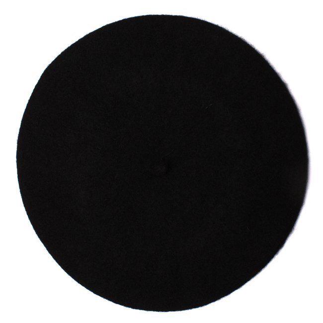 Fashion Warm Wool Blend Winter Women Girl Beret French Artist Beanie Hat Solid Color Casual Ski Cap